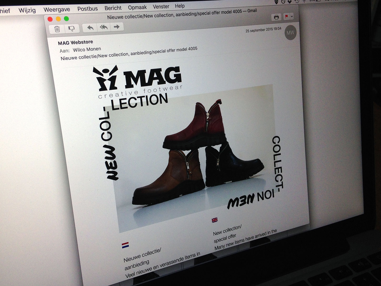 mag creative footwear identity
