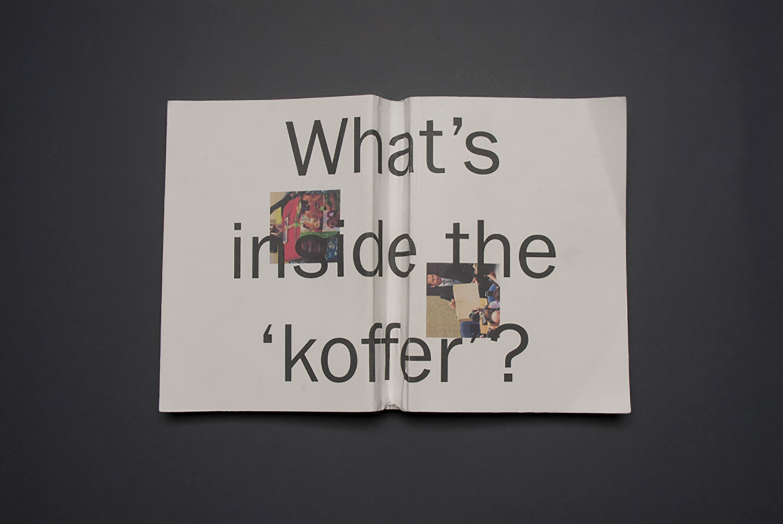 What's inside the koffer?